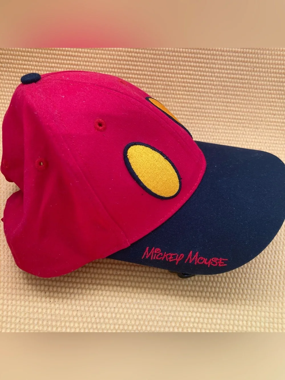 Youth Disney Mickey Mouse Cap with attached sunglasses